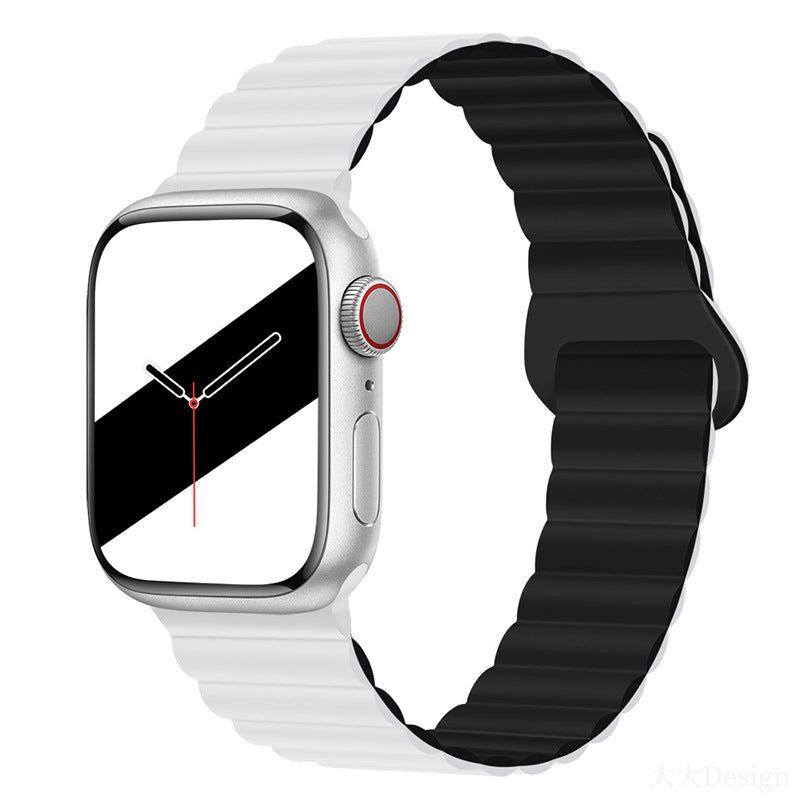 Correa de silicona en contraste "Magnetic Band" para Apple Watch