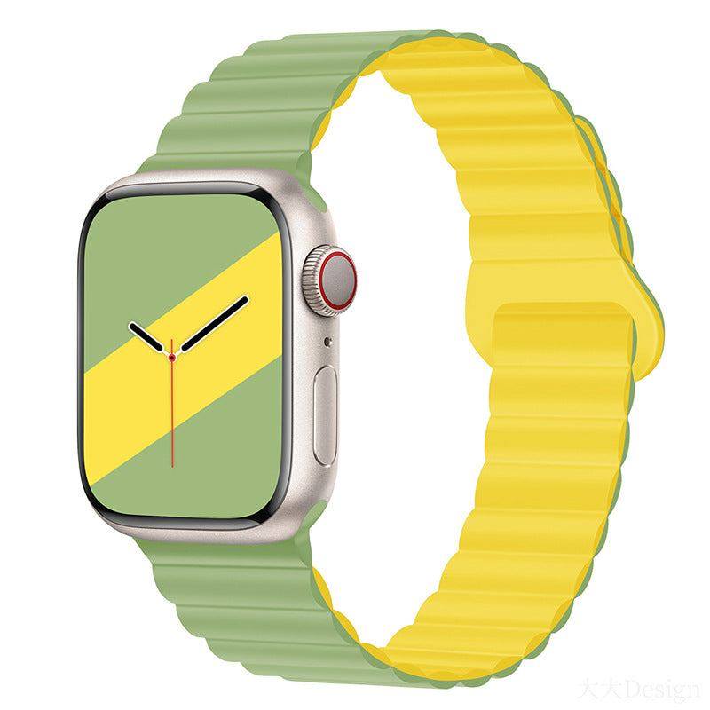 Correa de silicona en contraste "Magnetic Band" para Apple Watch