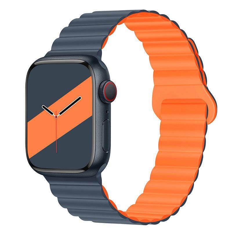 Correa de silicona en contraste "Magnetic Band" para Apple Watch