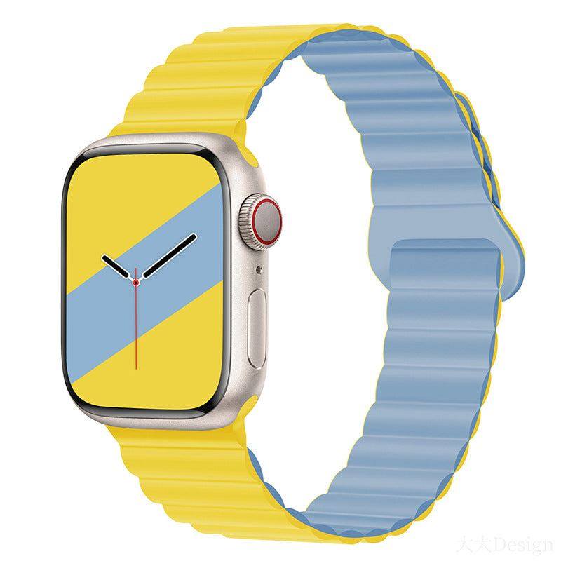 Correa de silicona en contraste "Magnetic Band" para Apple Watch