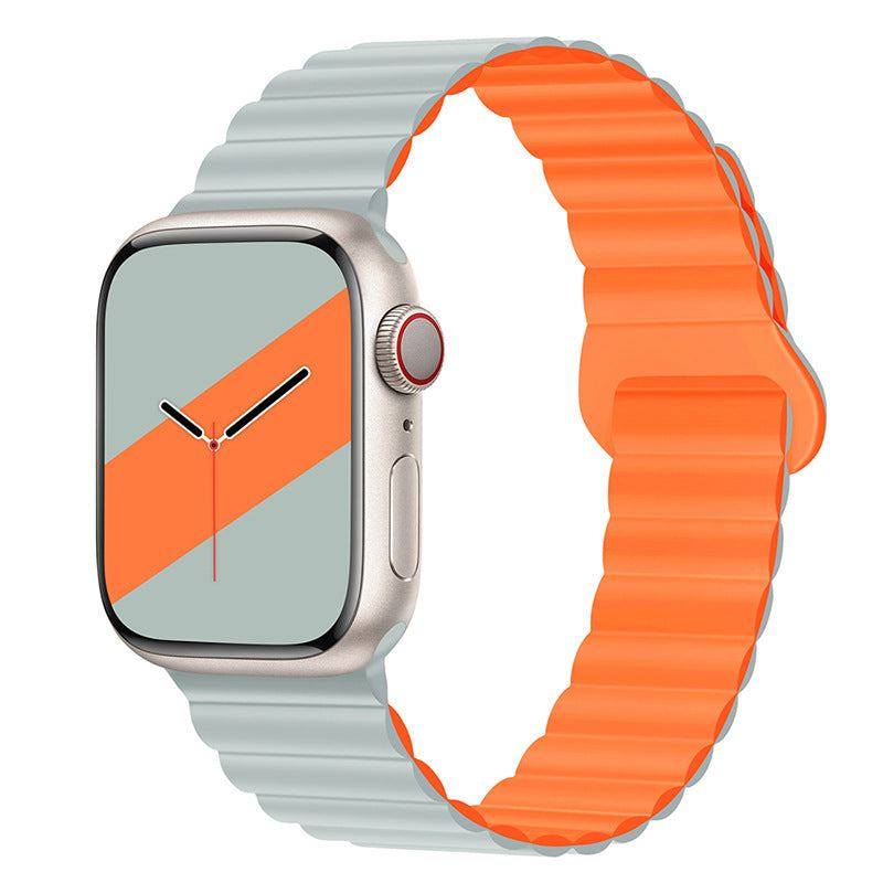 Correa de silicona en contraste "Magnetic Band" para Apple Watch