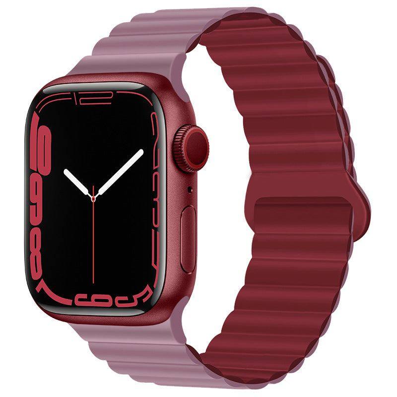 Correa de silicona en contraste "Magnetic Band" para Apple Watch