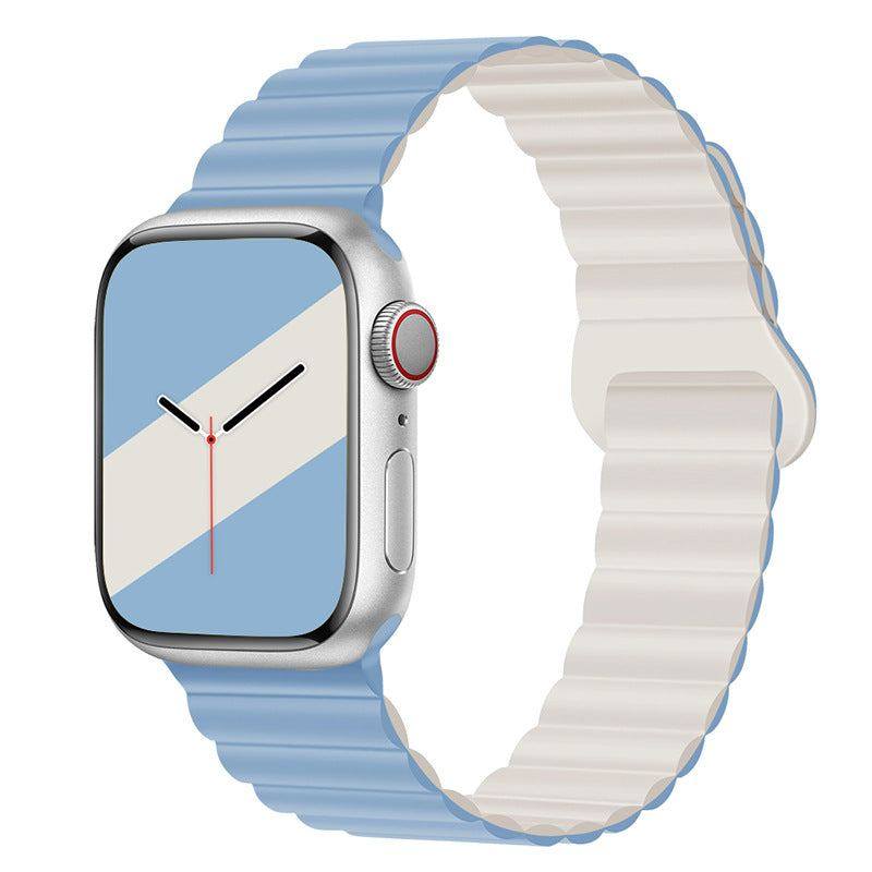 Correa de silicona en contraste "Magnetic Band" para Apple Watch