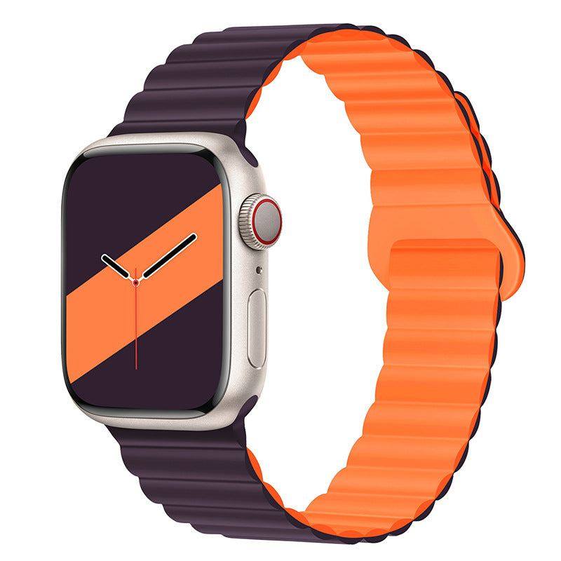 Correa de silicona en contraste "Magnetic Band" para Apple Watch