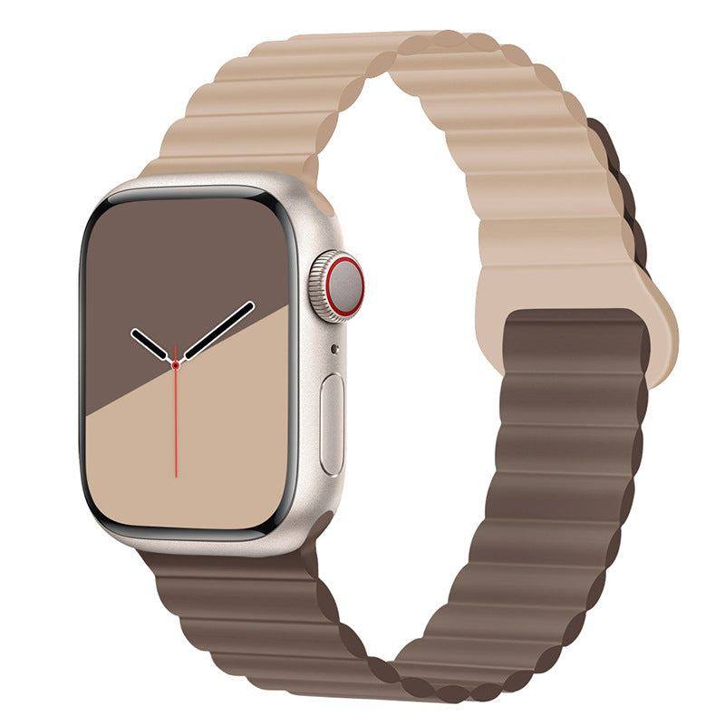 Correa de silicona en contraste "Magnetic Band" para Apple Watch