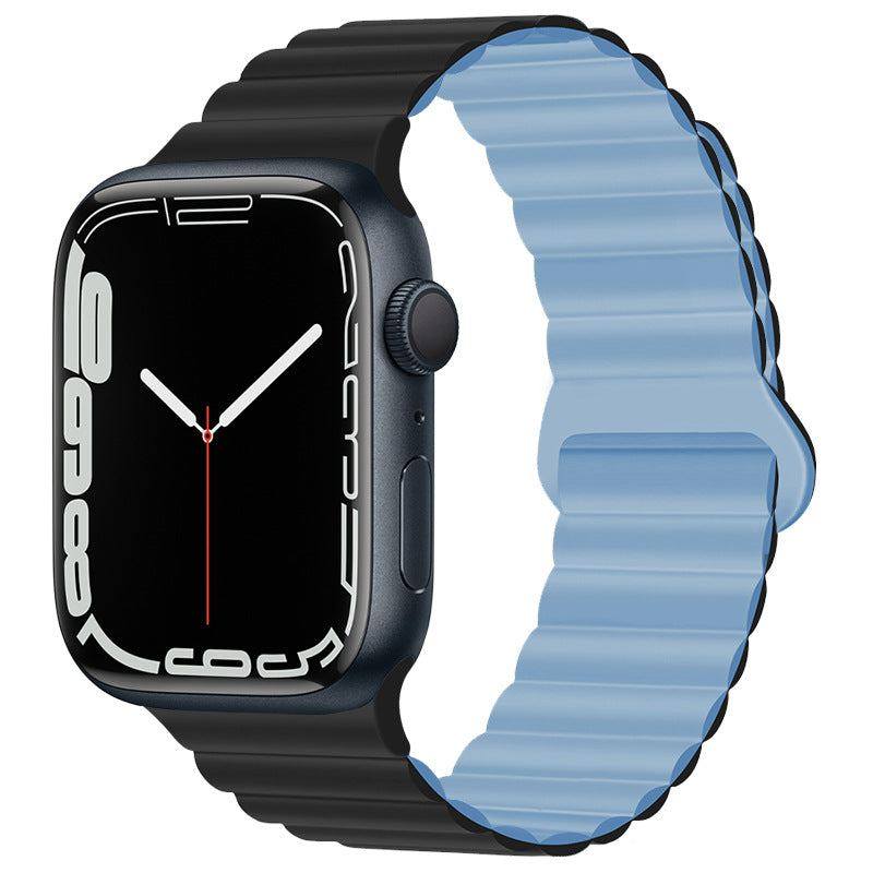 Correa de silicona en contraste "Magnetic Band" para Apple Watch