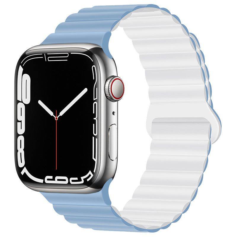 Correa de silicona en contraste "Magnetic Band" para Apple Watch