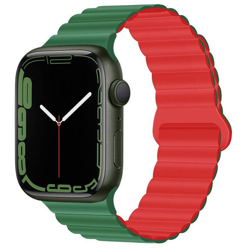 Correa de silicona en contraste "Magnetic Band" para Apple Watch