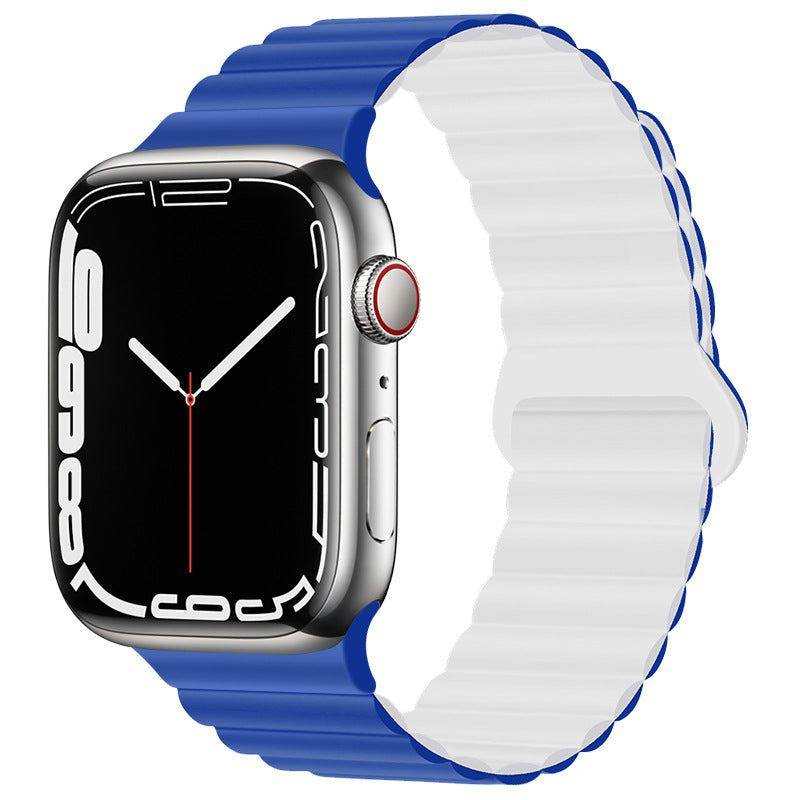 Correa de silicona en contraste "Magnetic Band" para Apple Watch