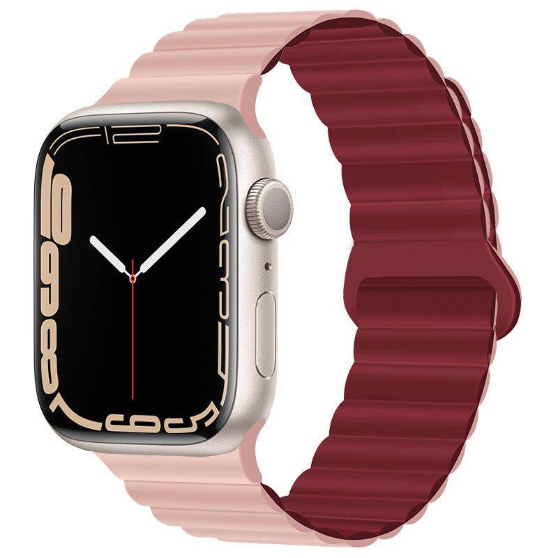 Correa de silicona en contraste "Magnetic Band" para Apple Watch