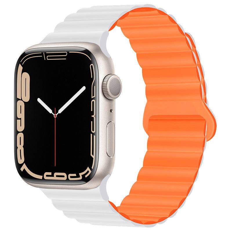 Correa de silicona en contraste "Magnetic Band" para Apple Watch