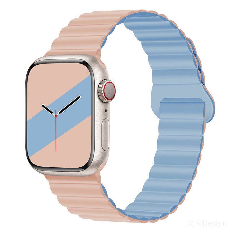 Correa de silicona en contraste "Magnetic Band" para Apple Watch