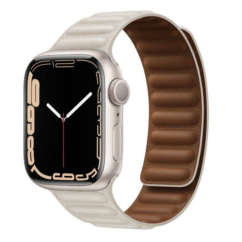 "Magnetic Band" Leather Loop For Apple Watch