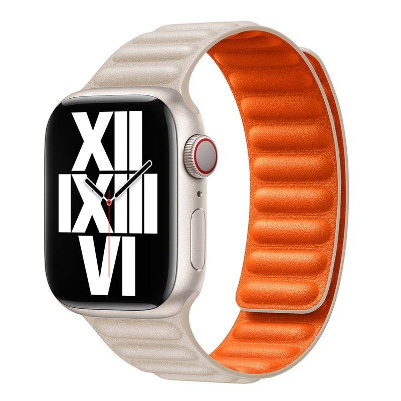 Lederschlaufe „Magnetic Band“ für Apple Watch