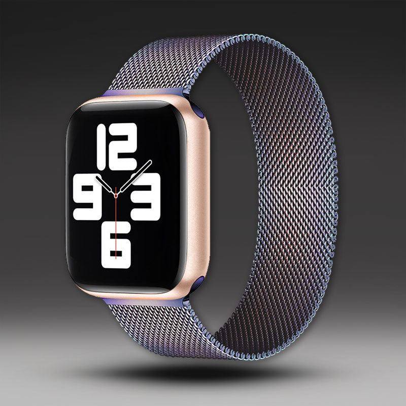 „Magnetic Band“ Milanaise-Schlaufe aus Metall für Apple Watch