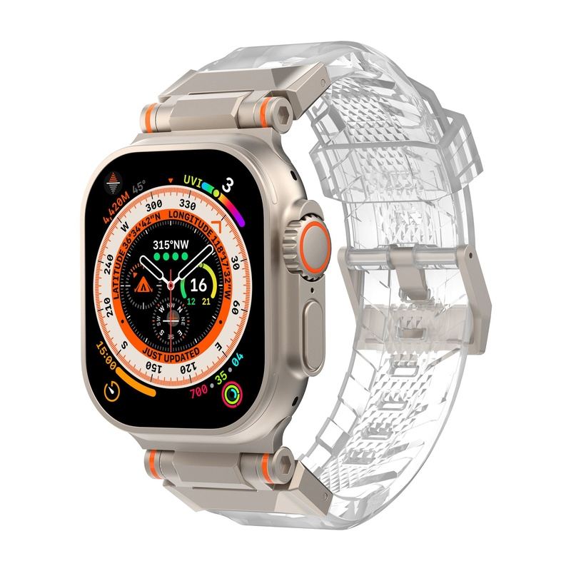 Correa deportiva de silicona "Mecha Style" para Apple Watch