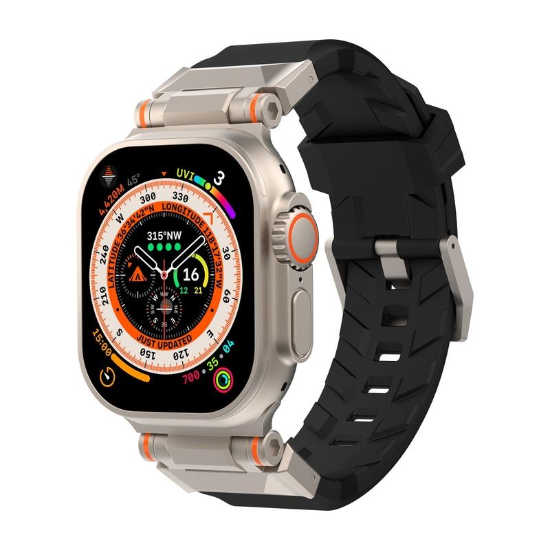 "Mecha Style" Sport Silicone Band for Apple Watch