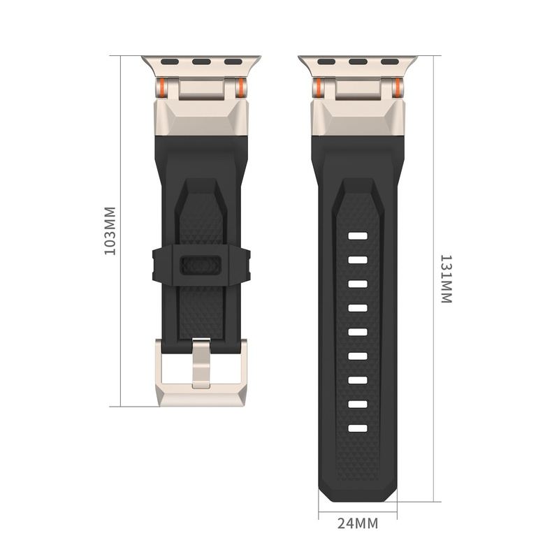 "Mecha Style" Sport Silicone Band for Apple Watch