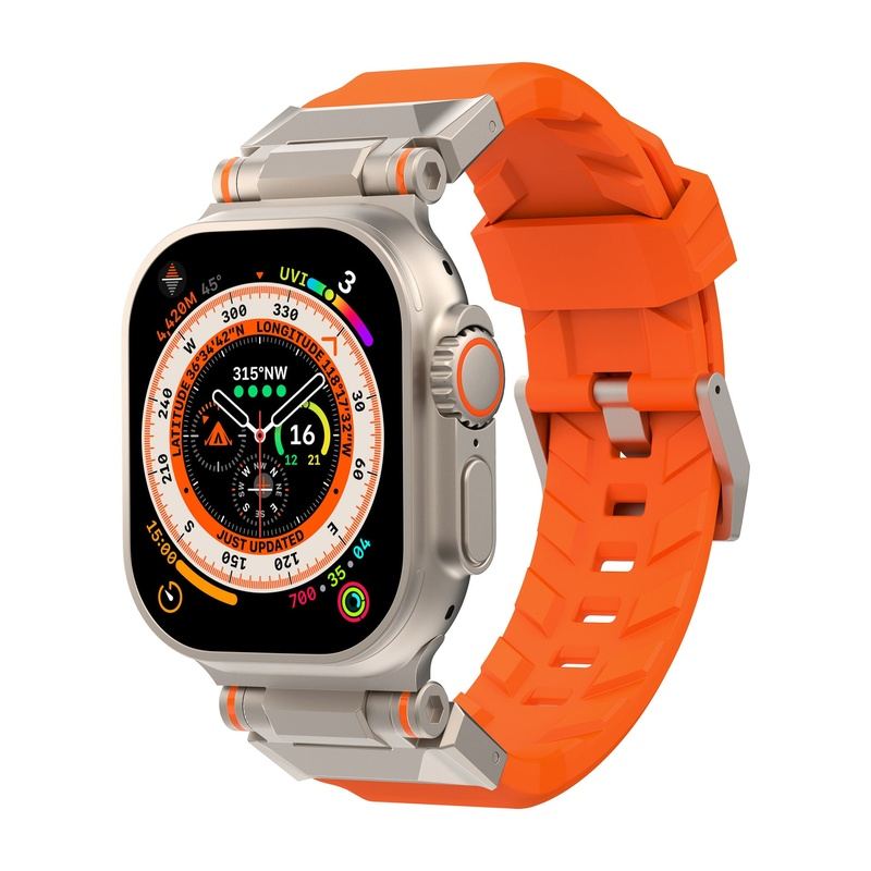 "Mecha Style" Sport Silicone Band for Apple Watch