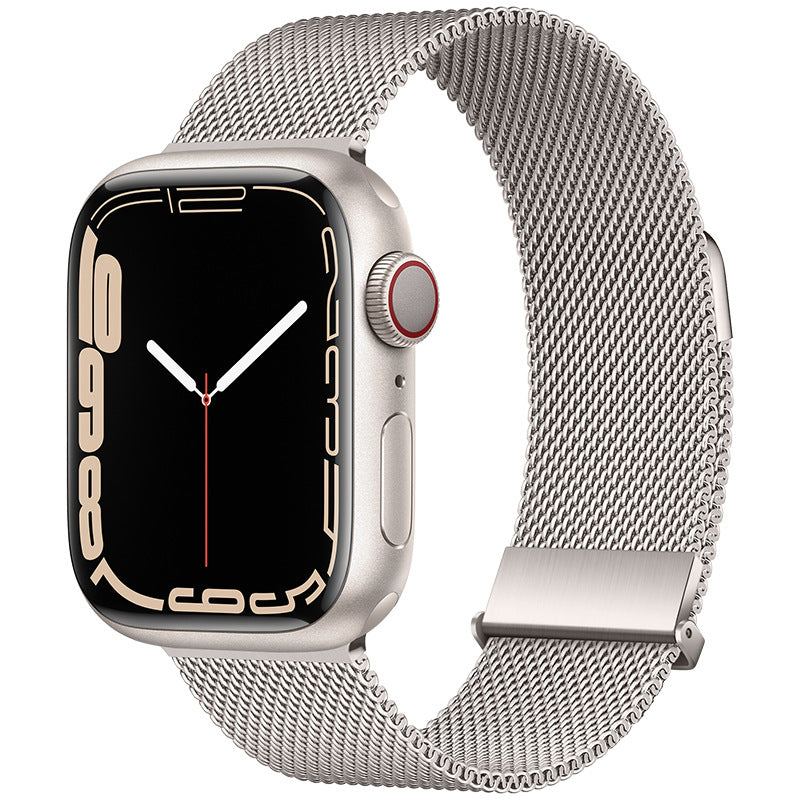 Milanese Dual Magnetisches Metallarmband für Apple Watch 