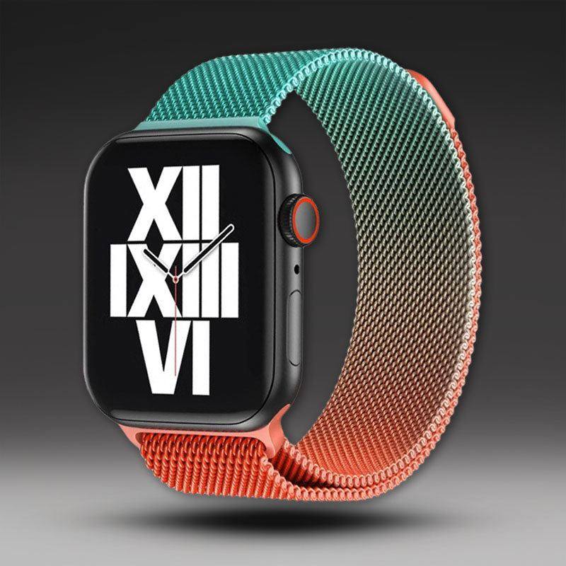 „Milanese Band“ Metall-Loop-Armband mit Farbverlauf für die Apple Watch