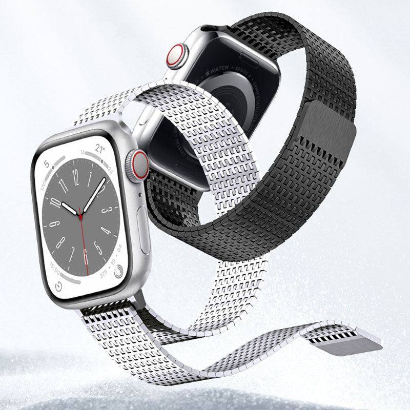 "Milanese Band" Premium Magnetic Woven Sports Breathable Stainless Steel Band