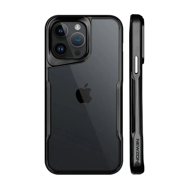 Funda para iPhone con parte trasera de acrílico transparente Newzone 