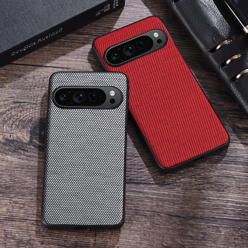 Funda de nailon resistente a los golpes para Google Pixel 