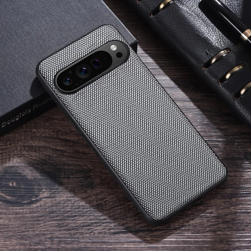 Funda de nailon resistente a los golpes para Google Pixel 