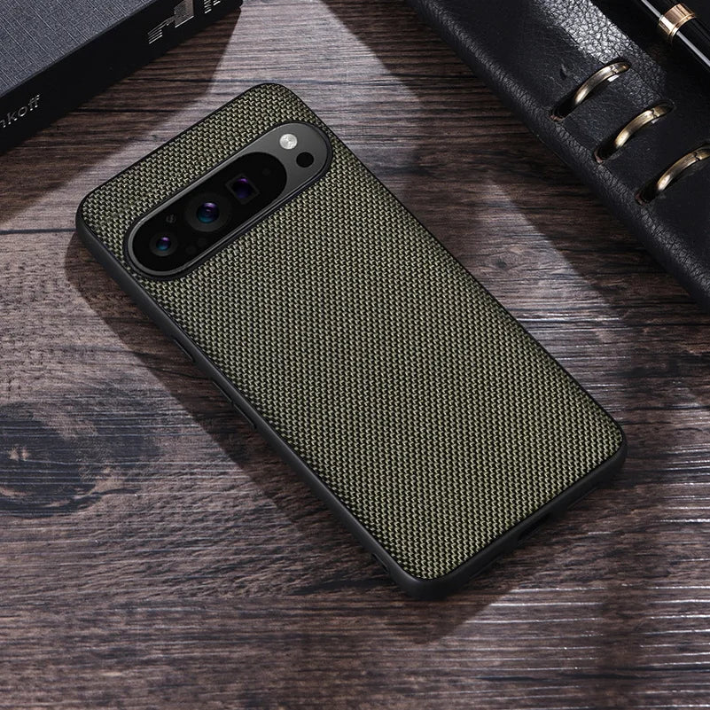 Funda de nailon resistente a los golpes para Google Pixel 