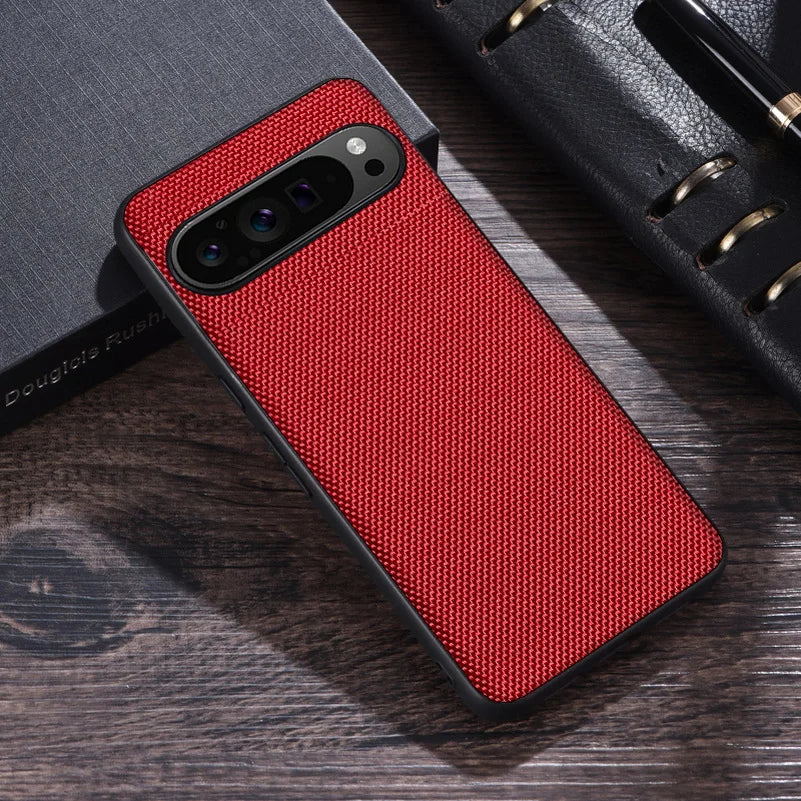 Funda de nailon resistente a los golpes para Google Pixel 