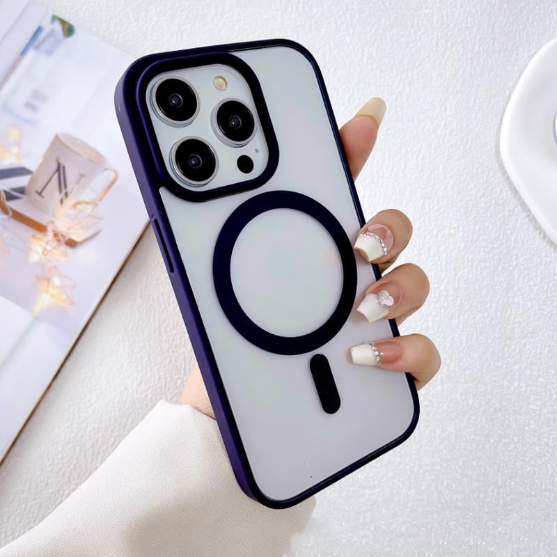 Transparent Frosted Acrylic Case for iPhone