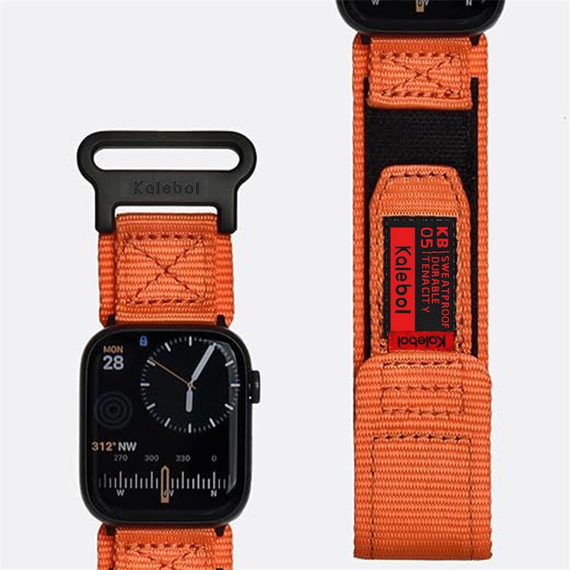 "Outdoor Band" Nylon Canvas Band For Apple Watch