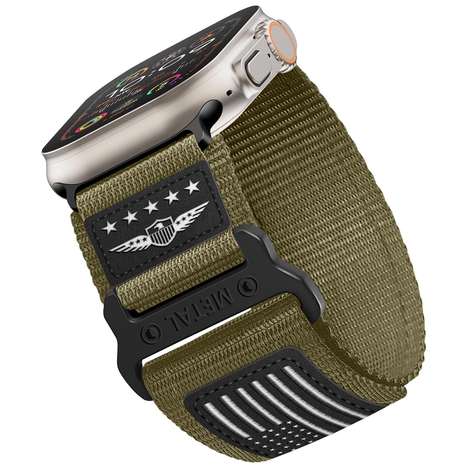 Correa de nailon finamente tejida "Outdoor Climbing Band" para Apple Watch