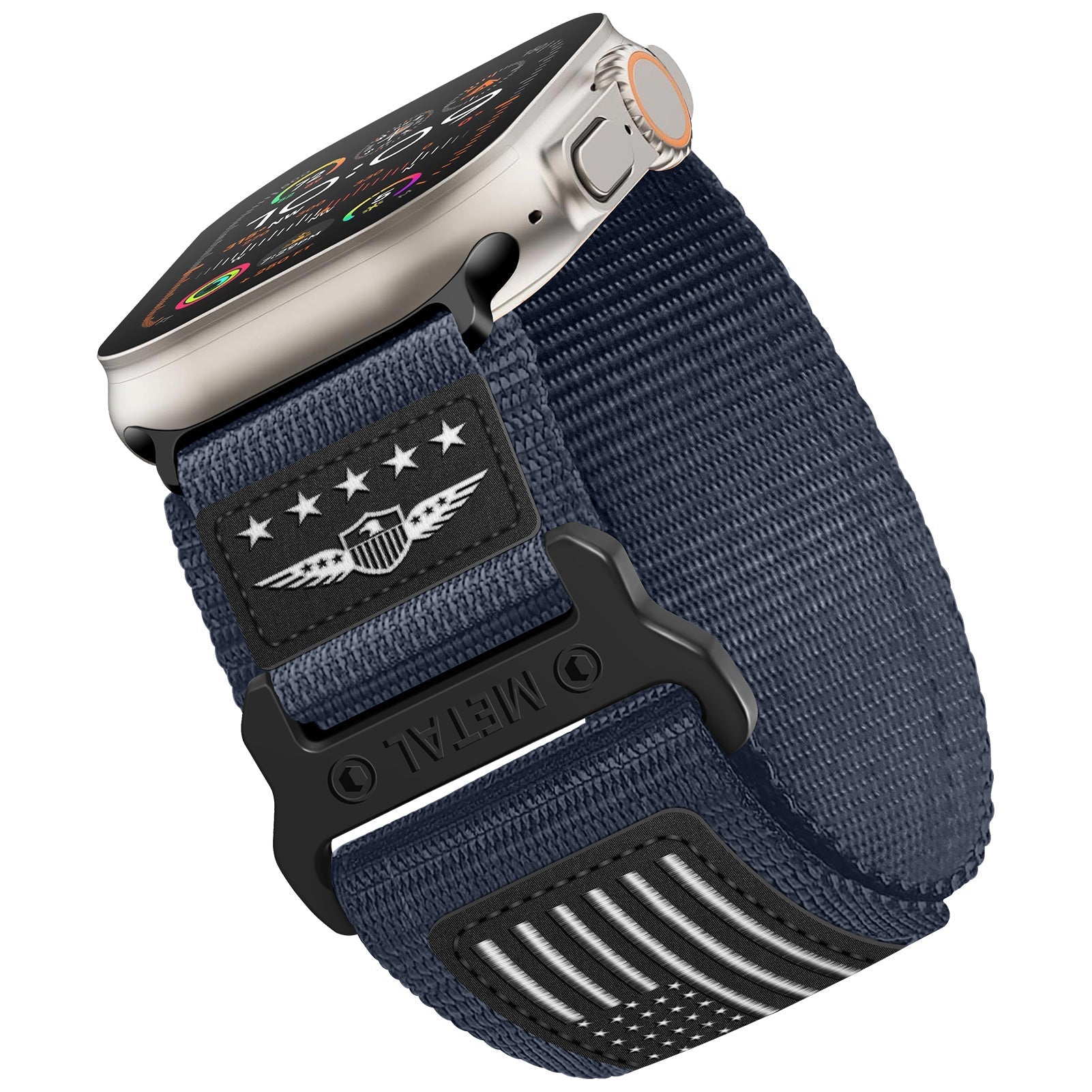 „Outdoor Climbing Band“ Fein gewebtes Nylonband für Apple Watch