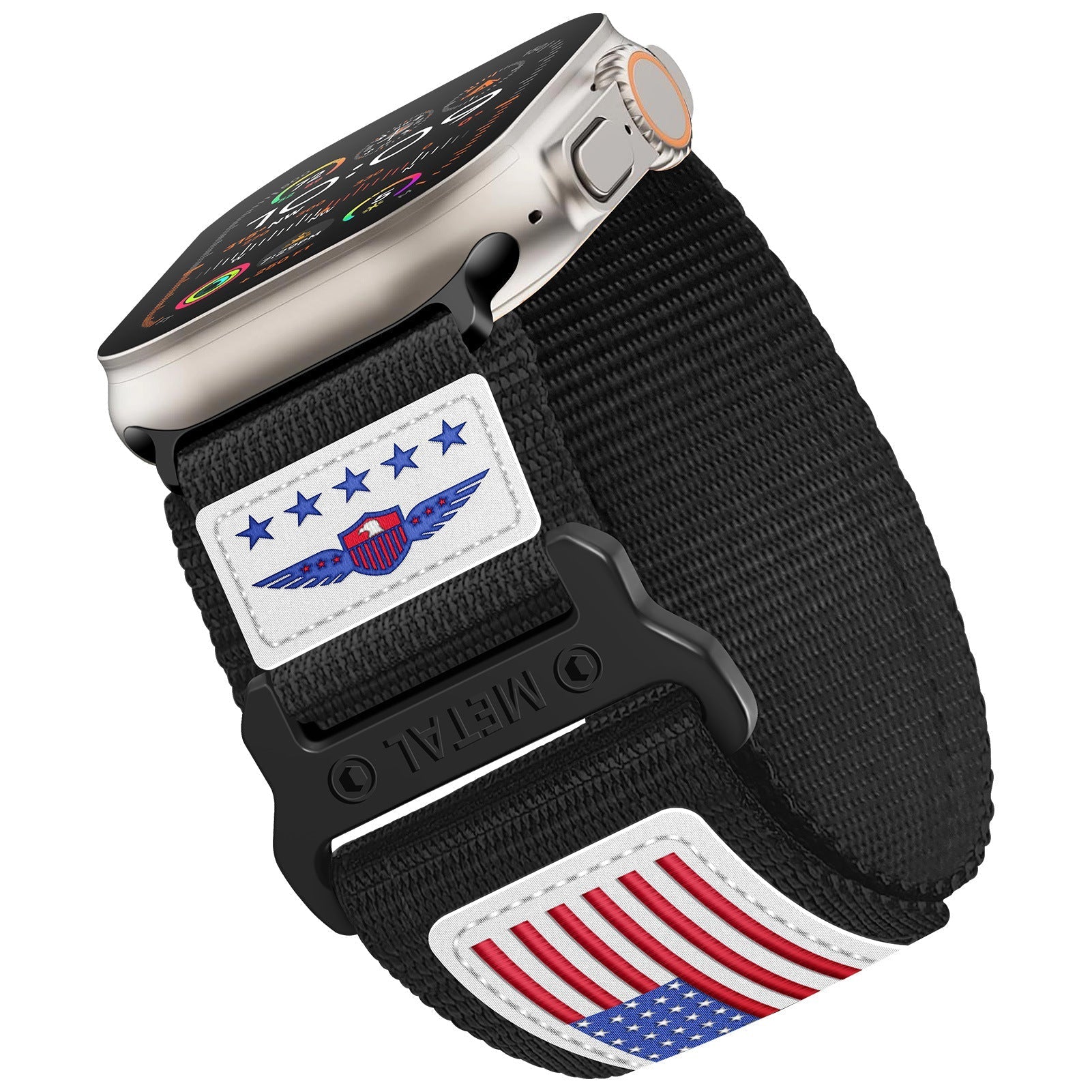 "Outdoor Climbing Band" Finely Woven Nylon Band For Apple Watch