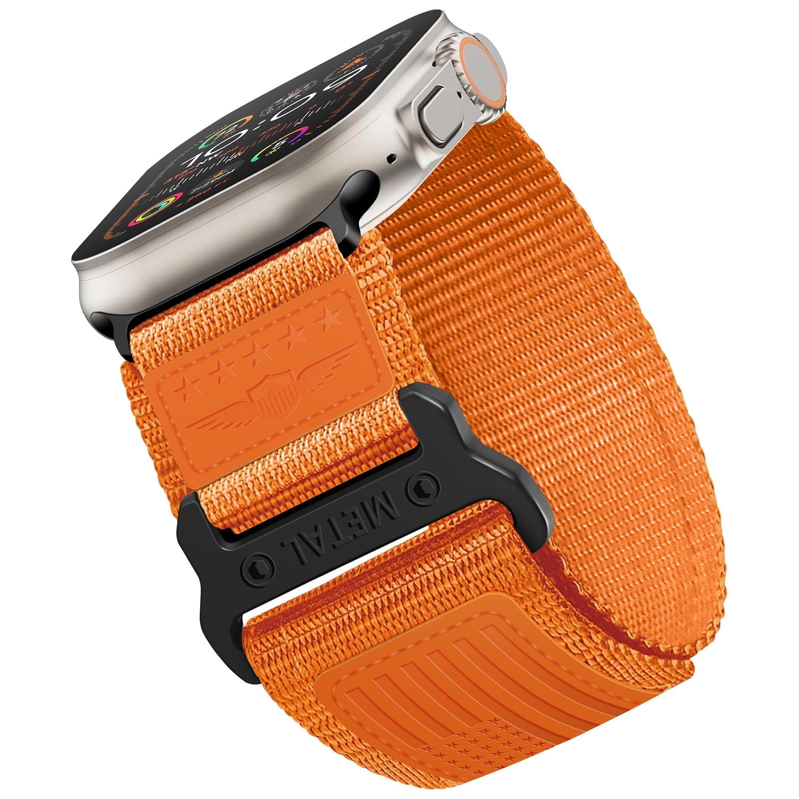 „Outdoor Climbing Band“ Fein gewebtes Nylonband für Apple Watch