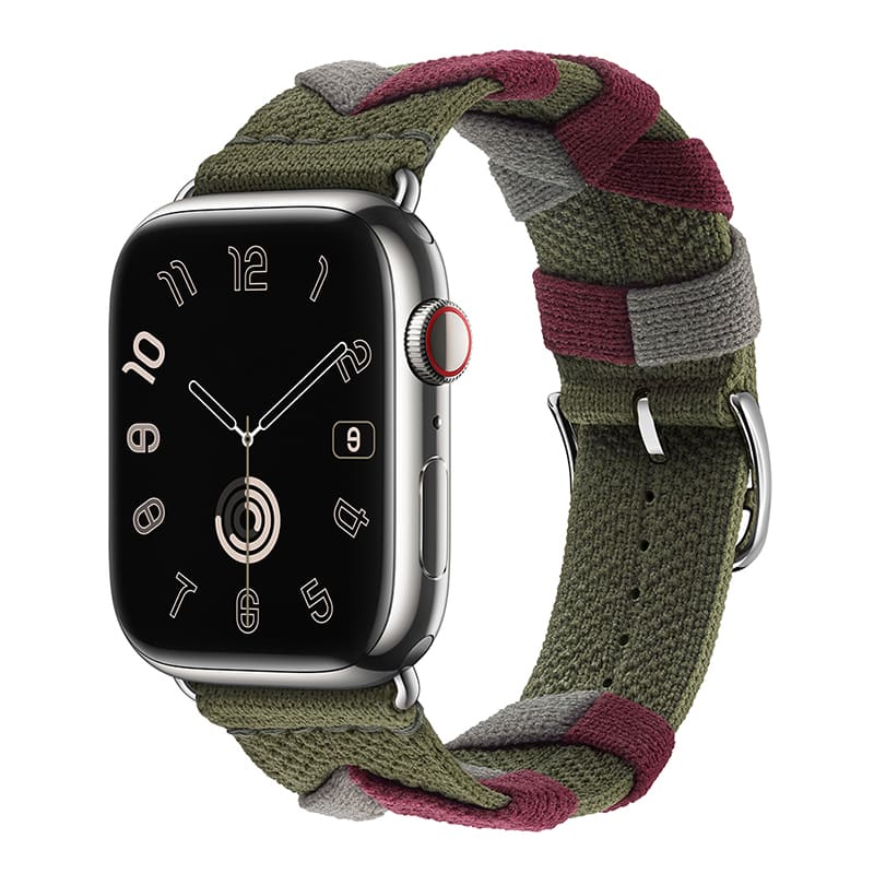 „Outdoor Band“ Sportarmband aus gestricktem Nylon für die Apple Watch