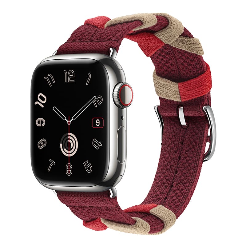 „Outdoor Band“ Sportarmband aus gestricktem Nylon für die Apple Watch