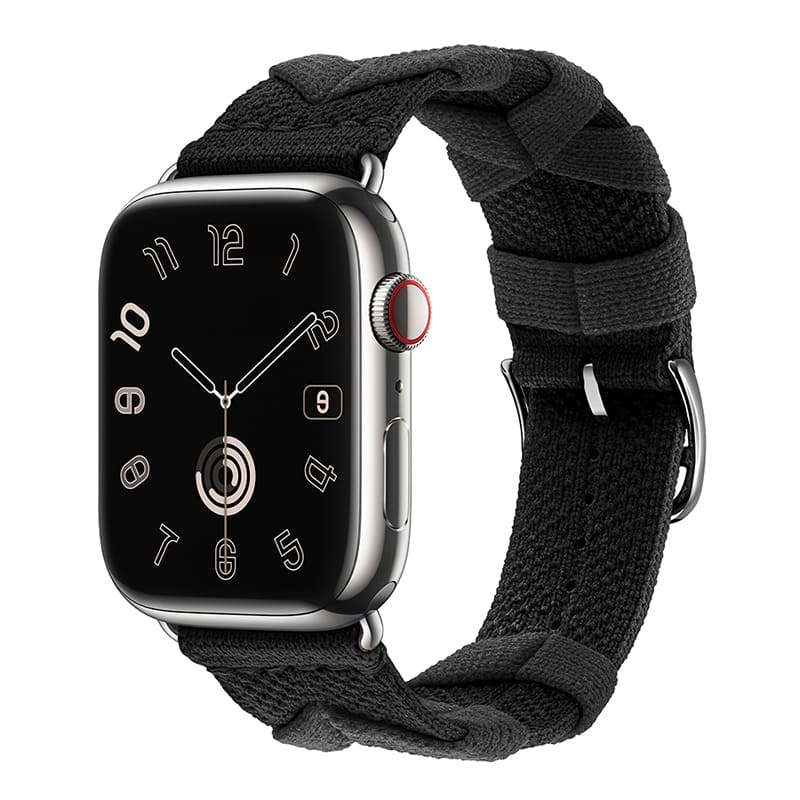 „Outdoor Band“ Sportarmband aus gestricktem Nylon für die Apple Watch