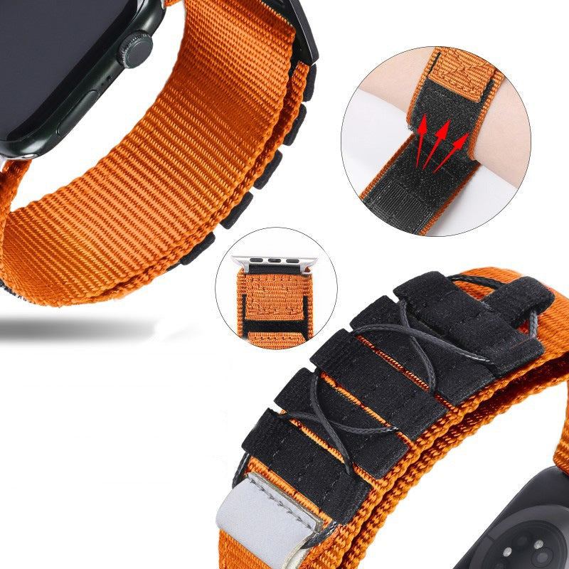 Mountaineering Nylon Canvas Loop For Apple Watch