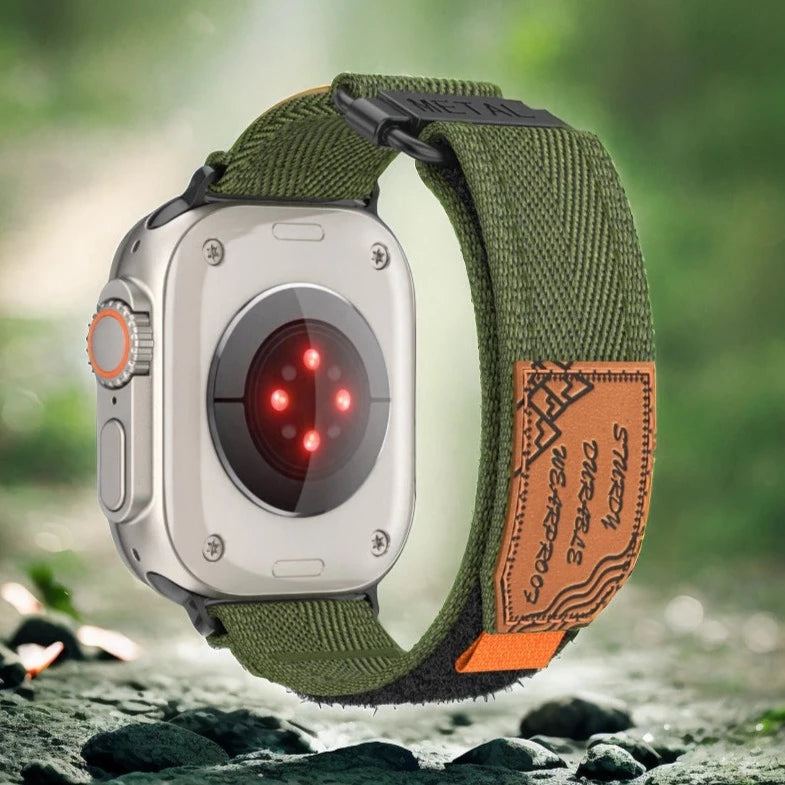 „Outdoor Band“ Mountaineering Nylon Loop für Apple Watch 