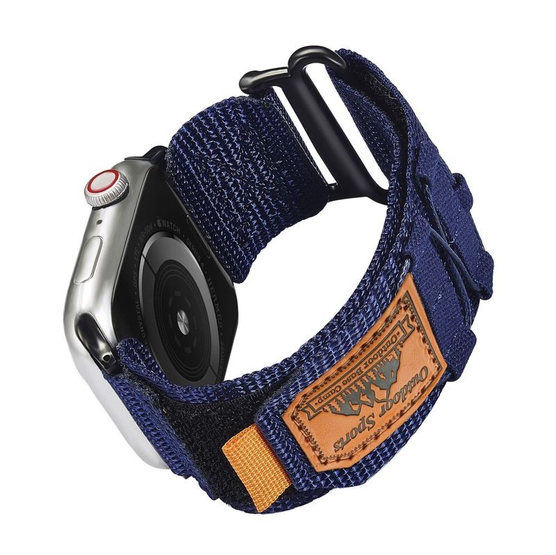 "Outdoor Weave Band" Climbing Nylon Velcro Band For Apple Watch