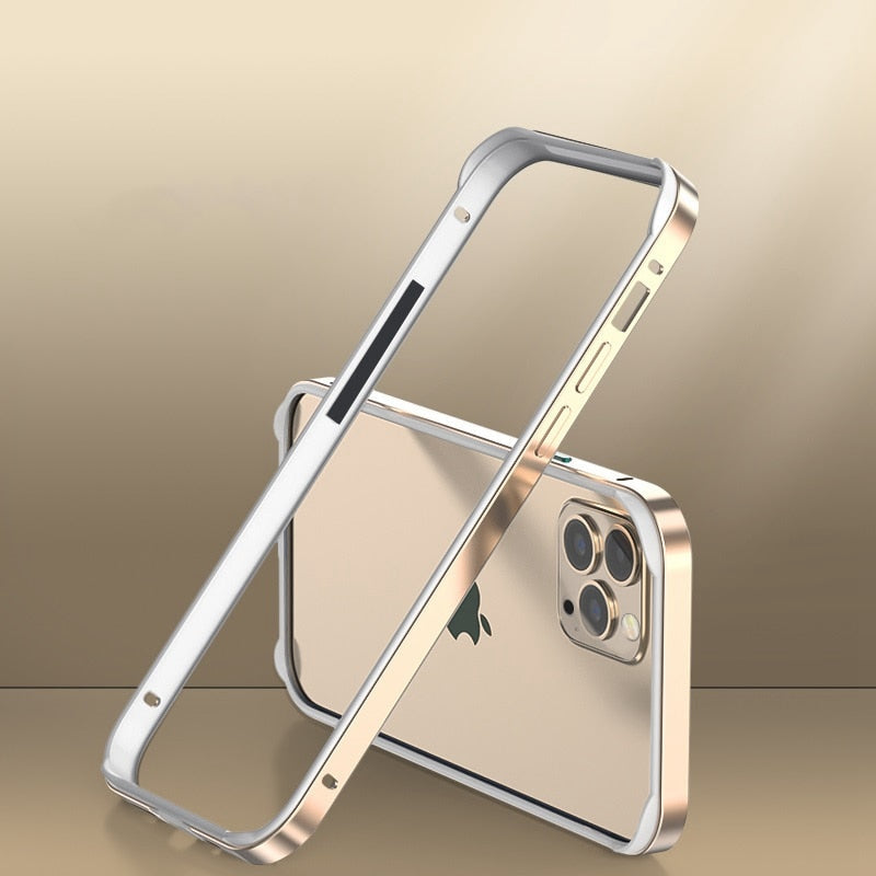 Premium Aluminum Alloy Bumper Frame for iPhones