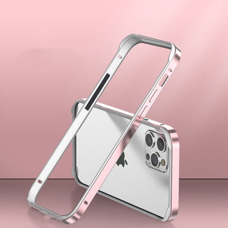 Premium Aluminum Alloy Bumper Frame for iPhones