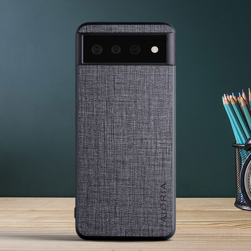 Funda antiarañazos de tela de primera calidad para Google Pixel 