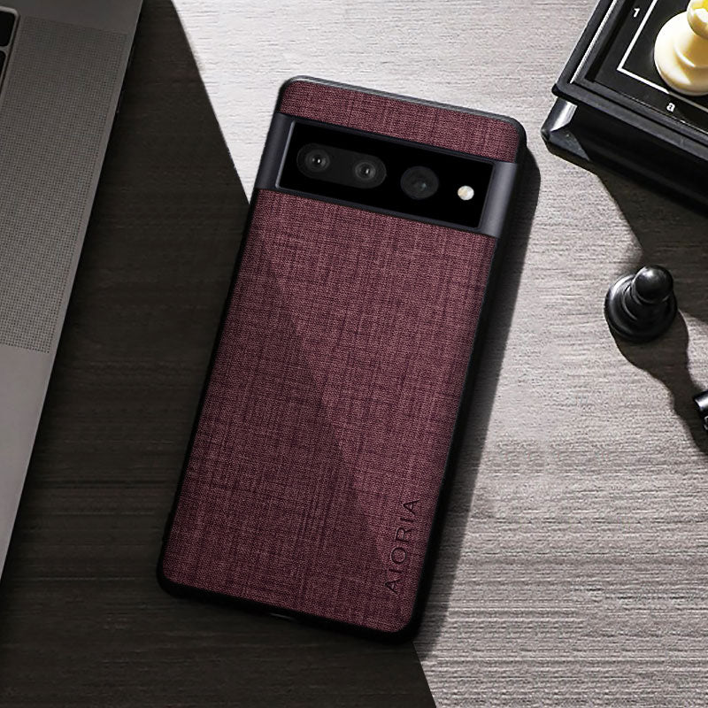 Funda antiarañazos de tela de primera calidad para Google Pixel 