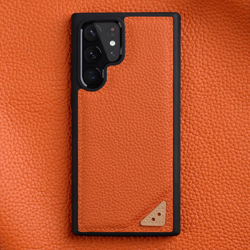 Premium Cowhide Leather Samsung Case