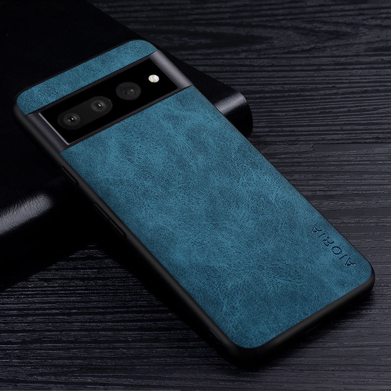 Funda para Google Pixel de primera calidad con efecto piel 