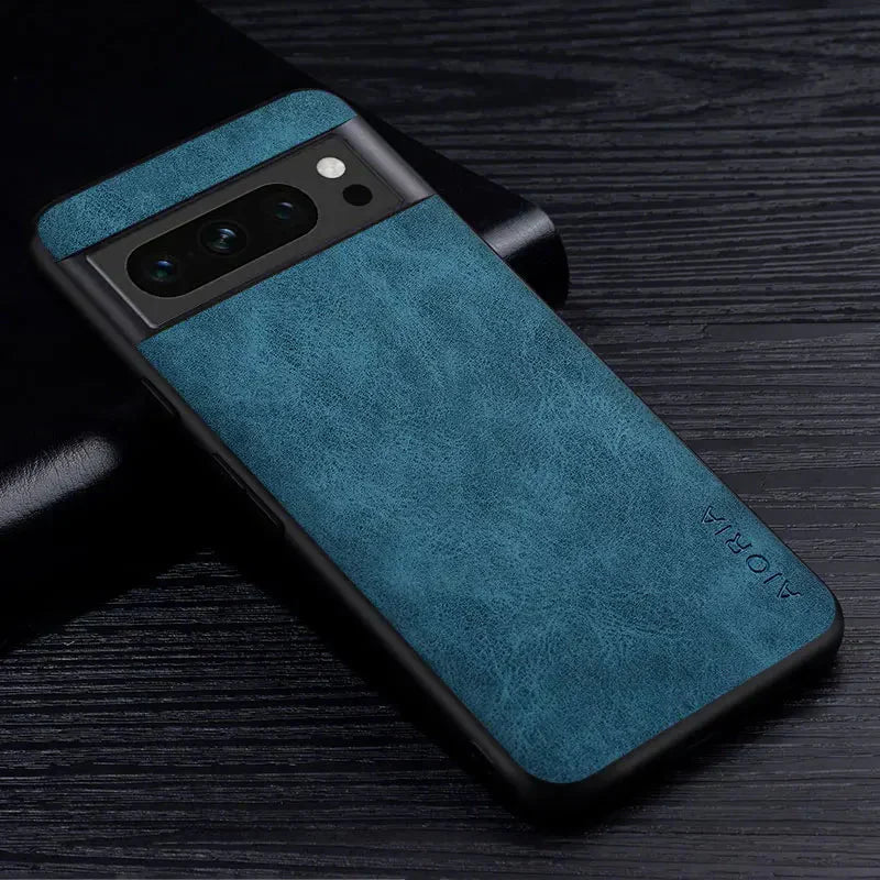 Funda para Google Pixel de primera calidad con efecto piel 